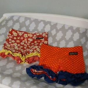 2 pairs of Matilda Jane shorties size 2